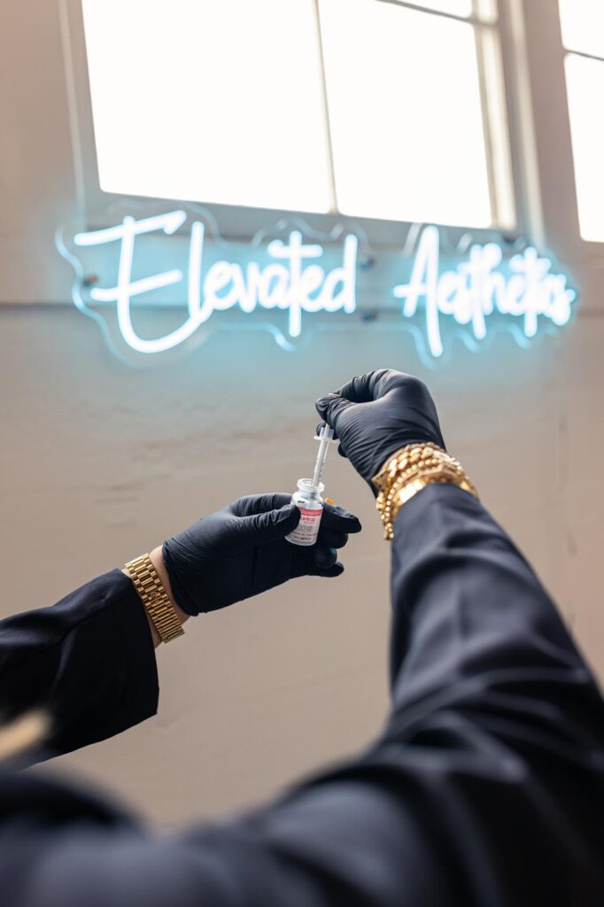 Serum used in Elevated Aesthetics